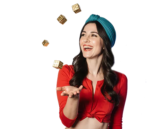Pin-Up Casino-da qızıl zər atan şanslı qadın